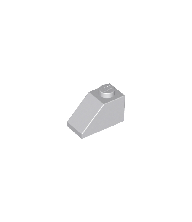 LEGO - Helling 45 graden 2 x 1 - Light Bluish Gray | N