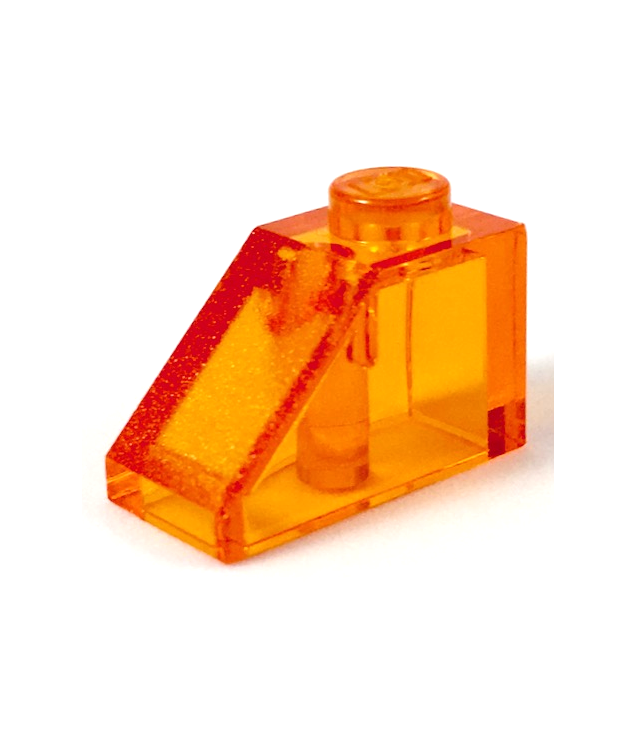 LEGO - Helling 45 graden 2 x 1 - Trans-Orange | N