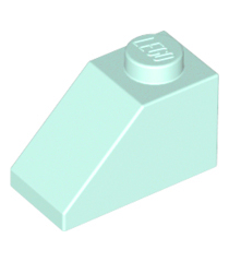 LEGO - Helling 45 graden 2 x 1 - Light Aqua | N - Thumbnail