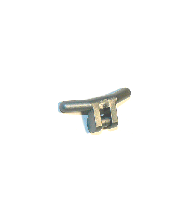 LEGO - Minifiguur-accessoire, stuur - Flat Silver | N