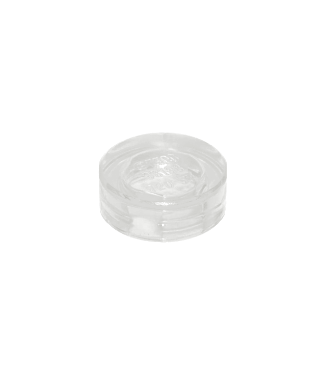 LEGO - Tegel, rond 1 x 1 - Trans-Clear | N