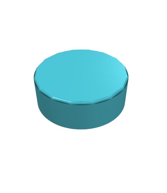 LEGO - Tegel, rond 1 x 1 - Medium Azure | N
