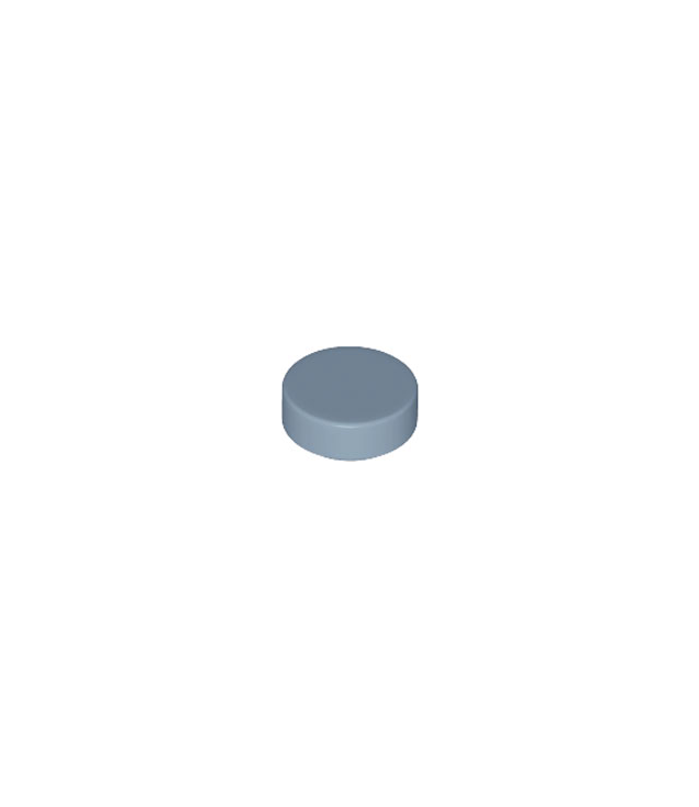 LEGO - Tegel, rond 1 x 1 - Sand Blue | N