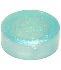LEGO - Tegel, rond 1 x 1 - Satin Trans-Light Blue | N - Thumbnail