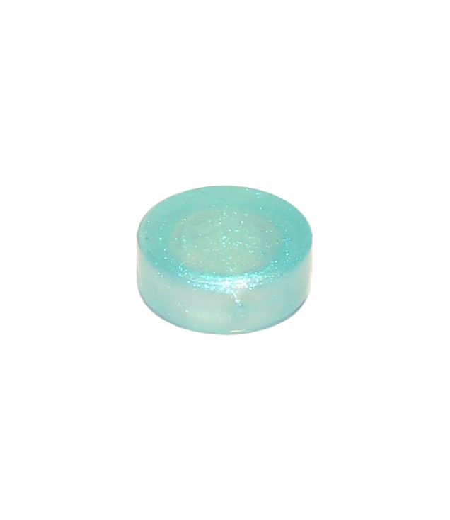 LEGO - Tegel, rond 1 x 1 - Satin Trans-Light Blue | N
