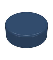 LEGO - Tegel, rond 1 x 1 - Dark Blue | N - Thumbnail