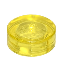 LEGO - Tegel, rond 1 x 1 - Trans-Yellow | N - Thumbnail