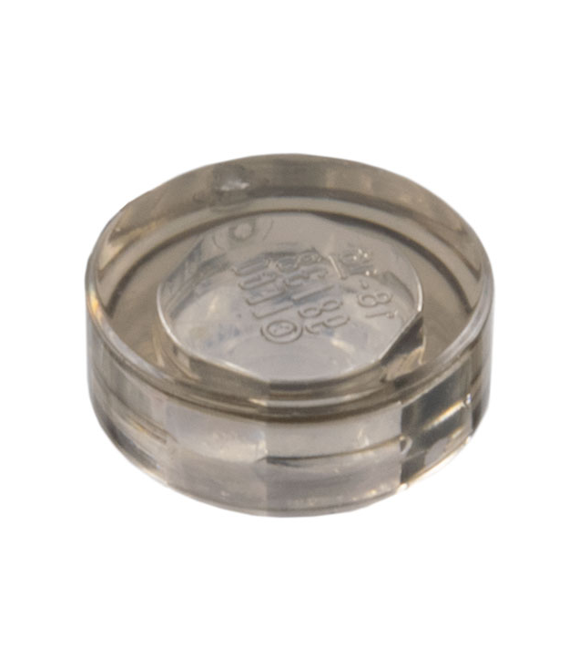 LEGO - Tegel, rond 1 x 1 - Trans-Brown | N