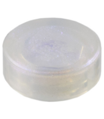 LEGO - Tegel, rond 1 x 1 - Satin Trans-Clear | N - Thumbnail