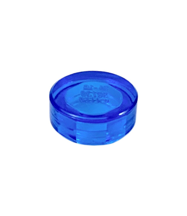 LEGO - Tegel, rond 1 x 1 - Trans-Dark Blue | N