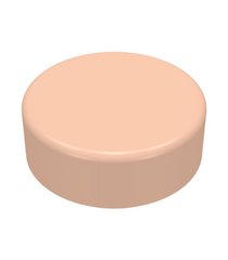 LEGO - Tegel, rond 1 x 1 - Light Nougat | N - Thumbnail