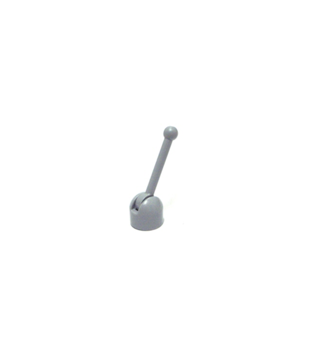 LEGO - Antenne met kleine voet en lichtblauwgrijze hendel (4592 / 4593) - Light Bluish Gray | N
