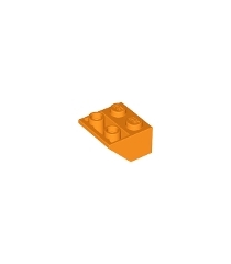 LEGO - Helling, omgekeerd 45 graden 2 x 2 met vlakke onderpen - Orange | N - Thumbnail