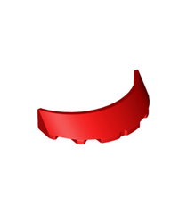 LEGO - Voorruit 3 x 6 x 1 gebogen - Red | N - Thumbnail