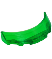 LEGO - Voorruit 3 x 6 x 1 gebogen - Trans-Green | N - Thumbnail