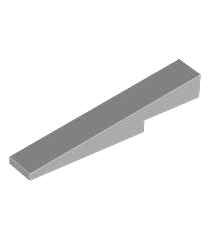 LEGO - Helling 10 6 x 1 - Light Bluish Gray | N - Thumbnail