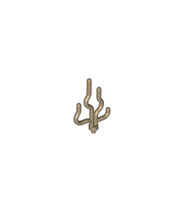 LEGO - Plant zeegras / zeewier - Dark Tan | N
