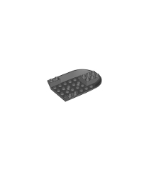 LEGO - Vliegtuigromp voorzijde onderkant gebogen 6 x 8 - Dark Bluish Gray | N - Thumbnail
