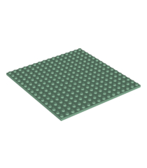 LEGO - Plaat 16 x 16 - Sand Green | N - Thumbnail
