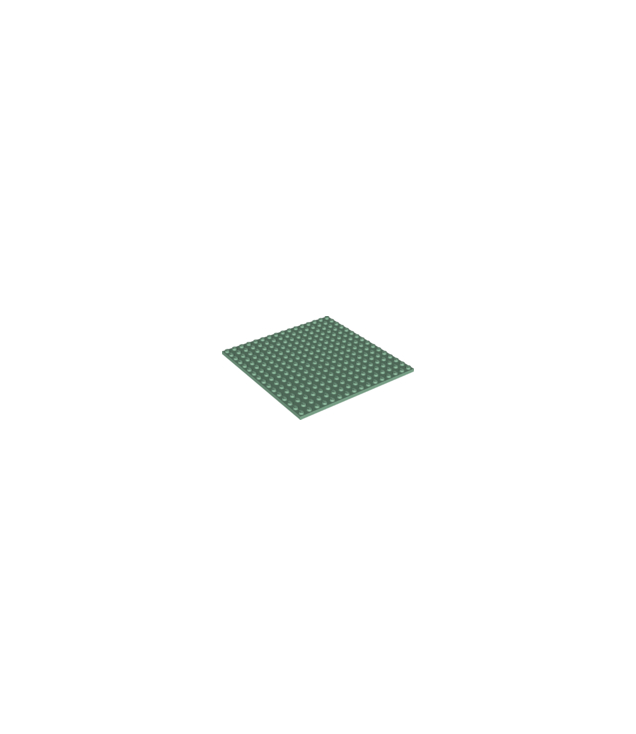 LEGO - Plaat 16 x 16 - Sand Green | N