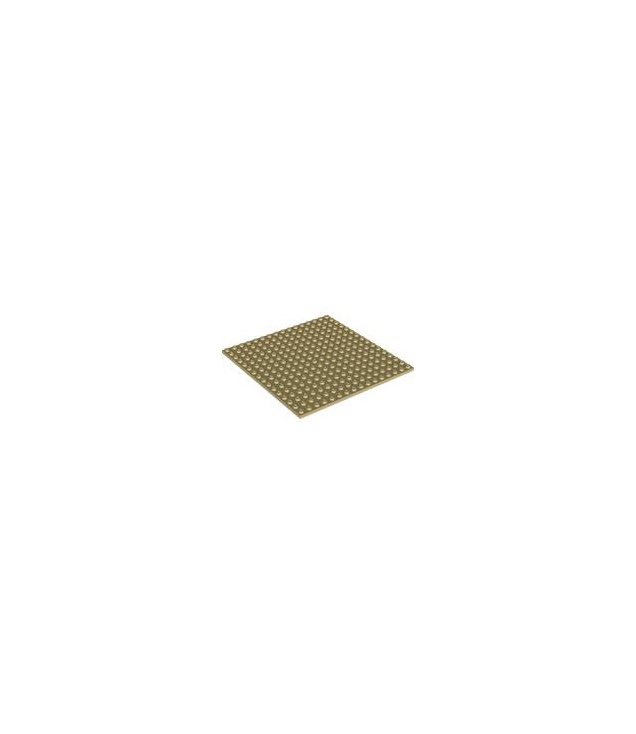 LEGO - Plaat 16 x 16 - Tan | N