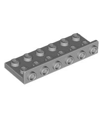 LEGO - Beugel 2 x 6 – 1 x 6 omgekeerd - Light Bluish Gray | N - Thumbnail