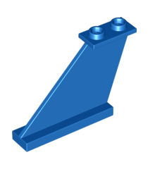 LEGO - Staart 4 x 1 x 3 - Blue | N - Thumbnail