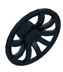 LEGO - Wielkap 9-spaaks Ø24 mm – voor wielen 55982 en 56145 - Black | N - Thumbnail