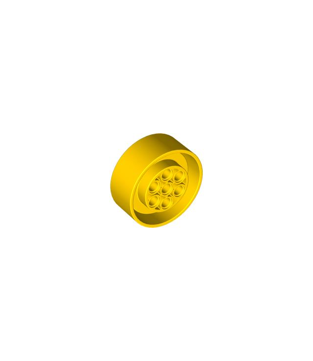 LEGO - Wiel Ø41 x 15 mm Technic - Yellow | N
