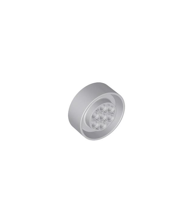 LEGO - Wiel Ø41 x 15 mm Technic - Light Bluish Gray | N