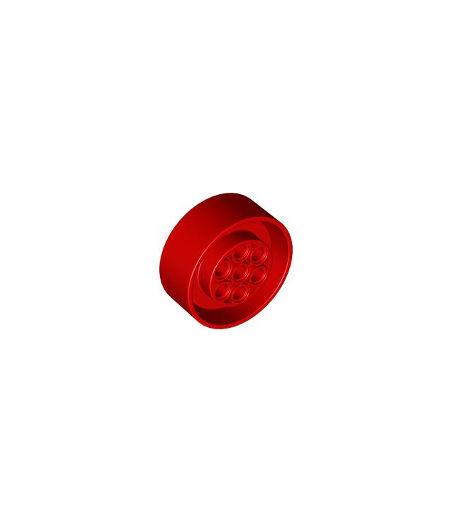 LEGO - Wiel Ø41 x 15 mm Technic - Red | N