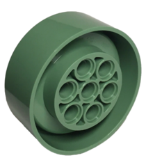 LEGO - Wiel Ø41 x 15 mm Technic - Sand Green | N - Thumbnail