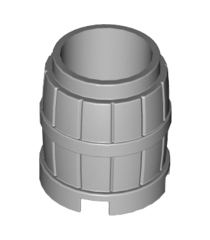 LEGO - Vat 2 x 2 x 2 - Light Bluish Gray | N - Thumbnail
