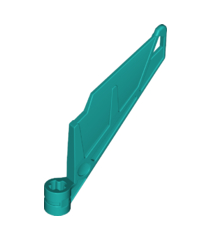 LEGO - Bionicle-vleugel klein / staart met as-gat - Dark Turquoise | N - Thumbnail
