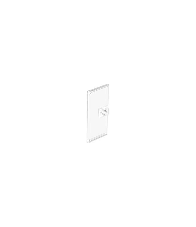 LEGO - Deur 1 x 3 x 6 met nophandgreep - Trans-Clear | N