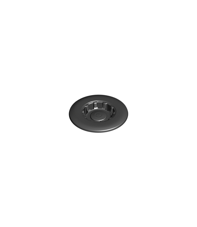 LEGO - Wielkap 10-spaaks verzonken - Black | N