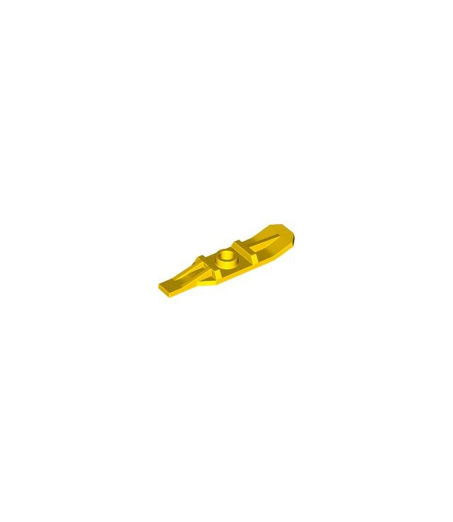 LEGO - Minifiguur-accessoire, ski zonder scharnier - Yellow | N