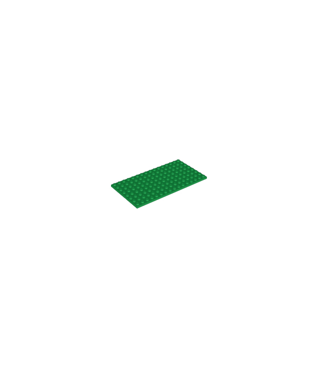 LEGO - Plaat 8 x 16 - Green | N