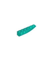 LEGO - Wig 6 x 2 omgekeerd rechts - Dark Turquoise | N - Thumbnail