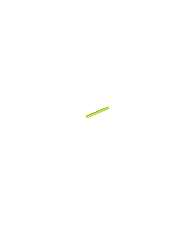 LEGO - Staaf 4L (lichtzwaard-lemmet / toverstaf) - Lime | N