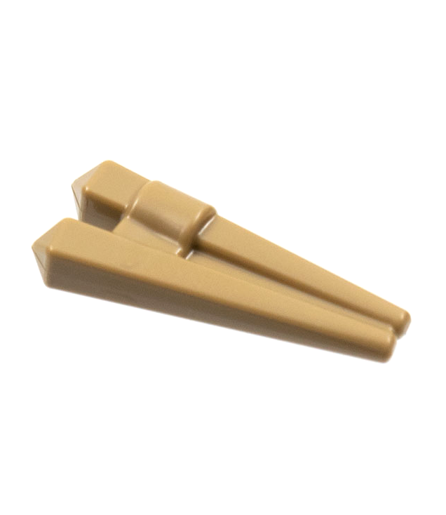 LEGO - Minifiguur-accessoire, eetstokjes - Dark Tan | N