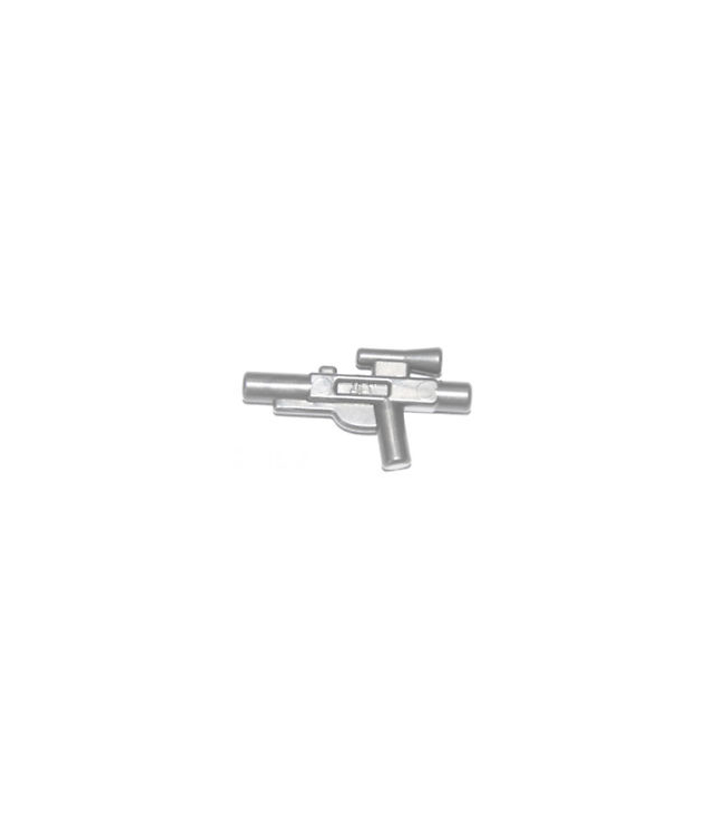 LEGO - Minifiguur-wapen, blaster SW-standaard - Flat Silver | N