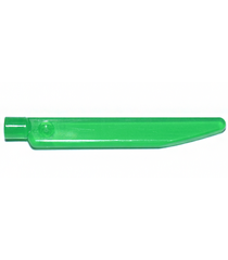 LEGO - Minifiguur-wapen, zwaardblad met staaf (SW Darksaber) - Trans-Green | N - Thumbnail