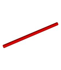 LEGO - Slang, stijf Ø3 mm 8L / 6,4 cm - Red | N - Thumbnail