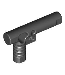 LEGO - Minifiguur-accessoire, gedetailleerde slangmondstuk - Black | N - Thumbnail