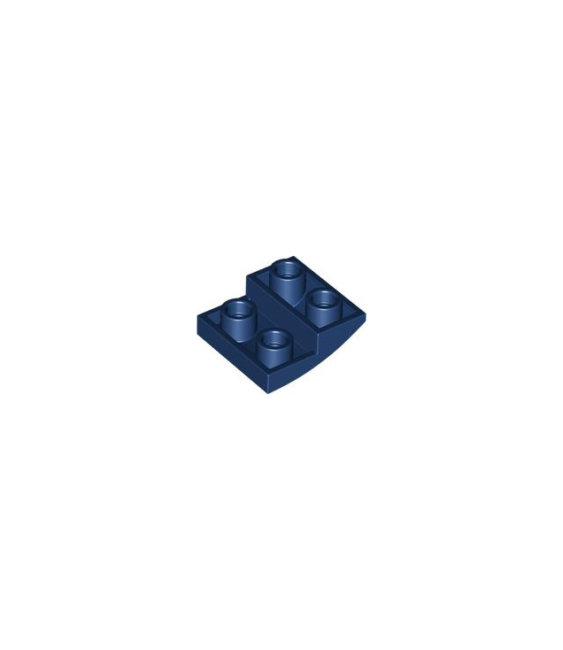 LEGO - Helling, gebogen 2 x 2 x 2/3 omgekeerd - Dark Blue | N