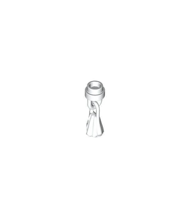 LEGO - Ketting met kwastje - White | N