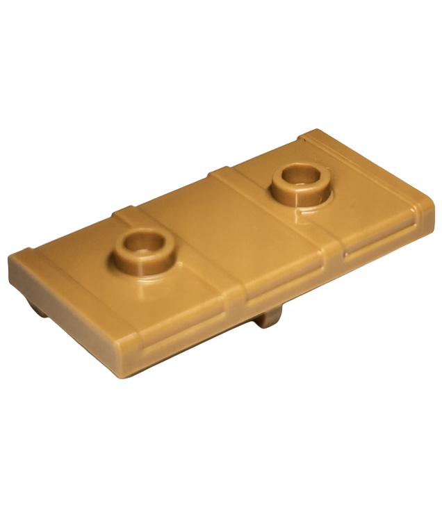 LEGO - Container, schatkistdeksel vlak - Medium Nougat | N