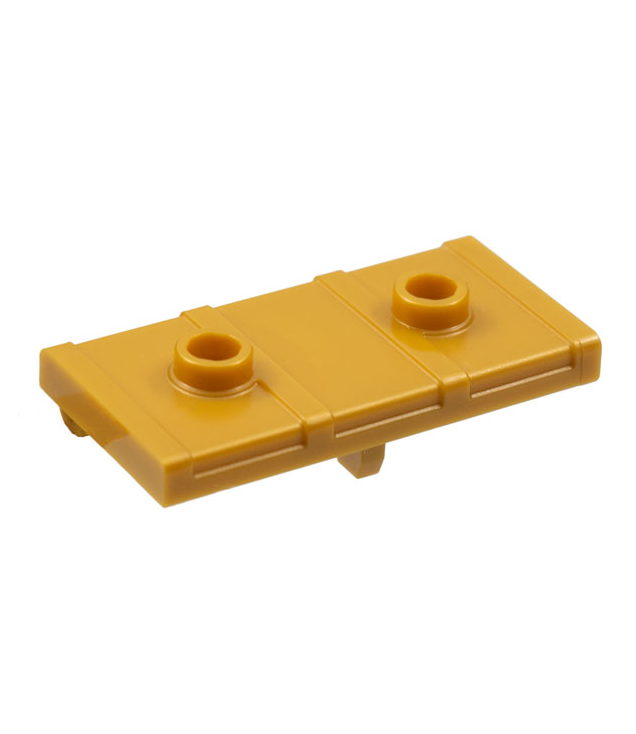 LEGO - Container, schatkistdeksel vlak - Pearl Gold | N