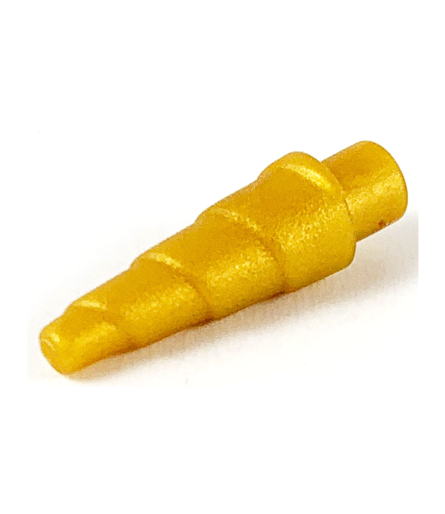 LEGO - Hoorn, eenhoorn - Pearl Gold | N